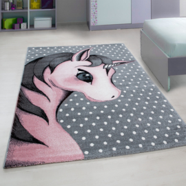 Kindevloerkleed VKW 'Kids Story Unicorn Ganjamira' Roze
