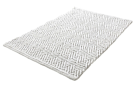 Kleine Wolke CLASSIC Switch Badmat Macadamia Crème/Grijs/Beige