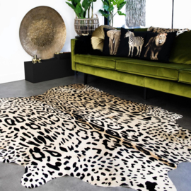 Koeienhuid Safari Collection Jaguar 180x200cm