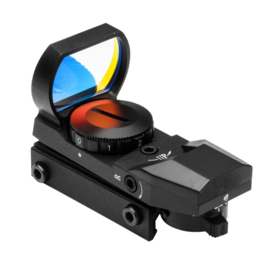 NCstar Red Four Reticle Reflex Optic BLACK