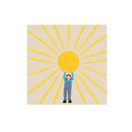postkaart ik geef jou de zon