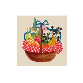 postkaart fruitmand