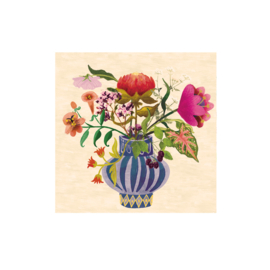 postkaart bloemen voor jou