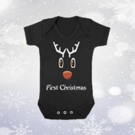 Kerst romper First christmas