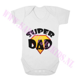 Baby romper super dad