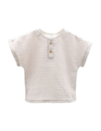 Maximo shirt organic cotton zand