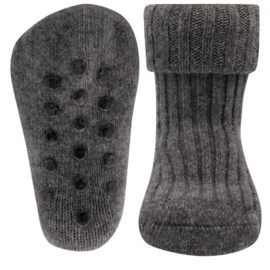 Ewers 2205051 wollen home socks  antra