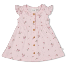 feetje 51400545 jurkje roze bloemetje