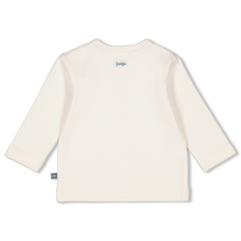 feetje 51602375 shirt olifantje offwhite