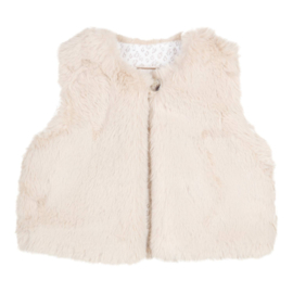 Gymp 4528  giletje Rabbit beige