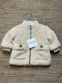 Gymp 3846 teddy jasje beige