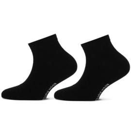 YELLOW MOON 6120-1000p sneakersok 2 paar zwart