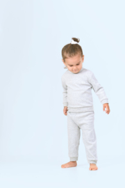 Feetje pyjama grijs melée