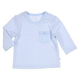 Gymp 1578 shirt lichtblauw/wit streepje