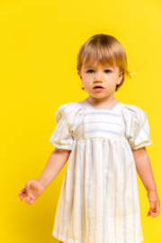 mac ilusion  jurkje 0137 blauw streepje