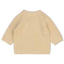 feetje 51602280 vestje gebreid beige