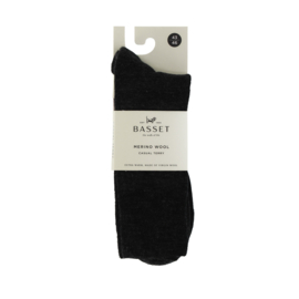 BASSET sok  31510 merino wol casual terry (badstof zool)