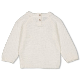 feetje 51602398 gebreid truitje offwhite