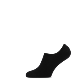 TECKEL 51700 invisible sneakersok met badstof zool 3-pak zwart