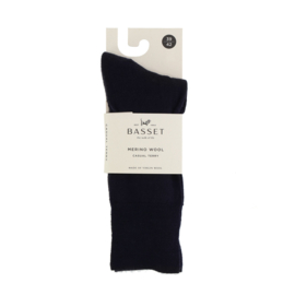 BASSET sok  31510 merino wol casual terry (badstof zool)