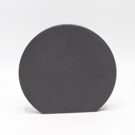 18mm cirkel 10,5x9,5cm zwart