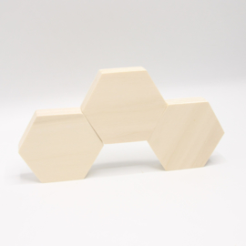 Populieren multiplex 18mm hexagon 11,5x10cm