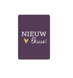 cadeaukaartje nieuw thuis