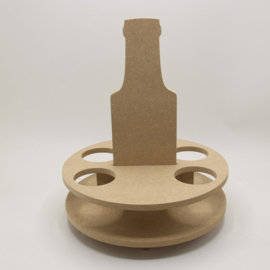 kadoverpakking voor vijf bierflesjes (mdf)