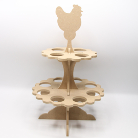 etagère kip groot met gaten 4cm