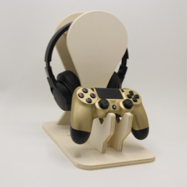 populieren multiplex standaard voor controller en houder voor hoofdtelefoon