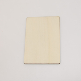 cadeaukaartje a7 blanco populieren hout