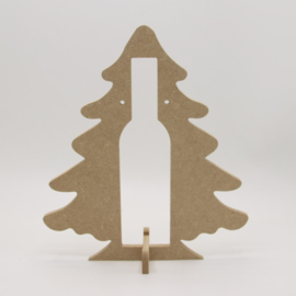 kerstboom voor wijnflesje 187ml