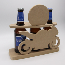 bierfleshouder motor met cirkel