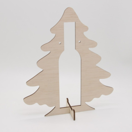 kerstboom voor wijnflesje 187ml