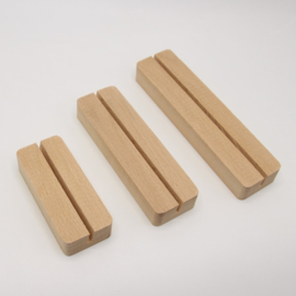houten houder per 10 stuks
