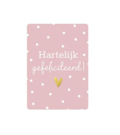 cadeaukaartje hartelijk gefeliciteerd