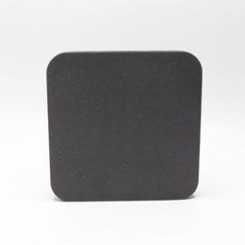 18mm blok 7x7 cm zwart