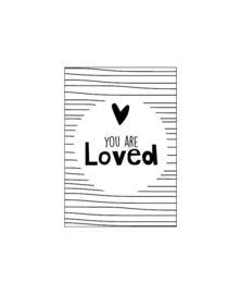 cadeaukaartje you are loved