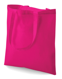 tas 100% katoen fuchsia