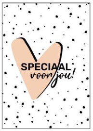 cadeaukaartje speciaal voor jou