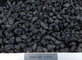 Basalt Edelsplit 8/16 mm  0,7 m3   1000kg