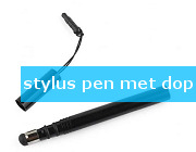 touchscreen pen met dop, stylus pen voor ipad en smartphone