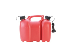 Dubbele jerrycans tbv brandstoffen