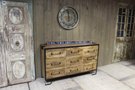 Mangohouten lade dressoir 150 cm