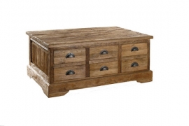 Teak houten Salon Box 110 cm