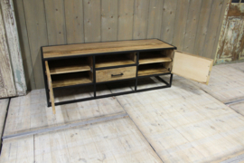Tv meubel mangohout 145 cm