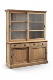 Teakhouten Shopcabinet 160 cm