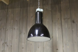 Fabriekslamp Zwart