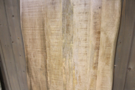 Mango houten boomstam eettafel 240x100cm