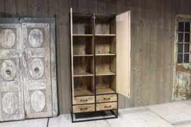 Wandkast mangohout 90 cm
